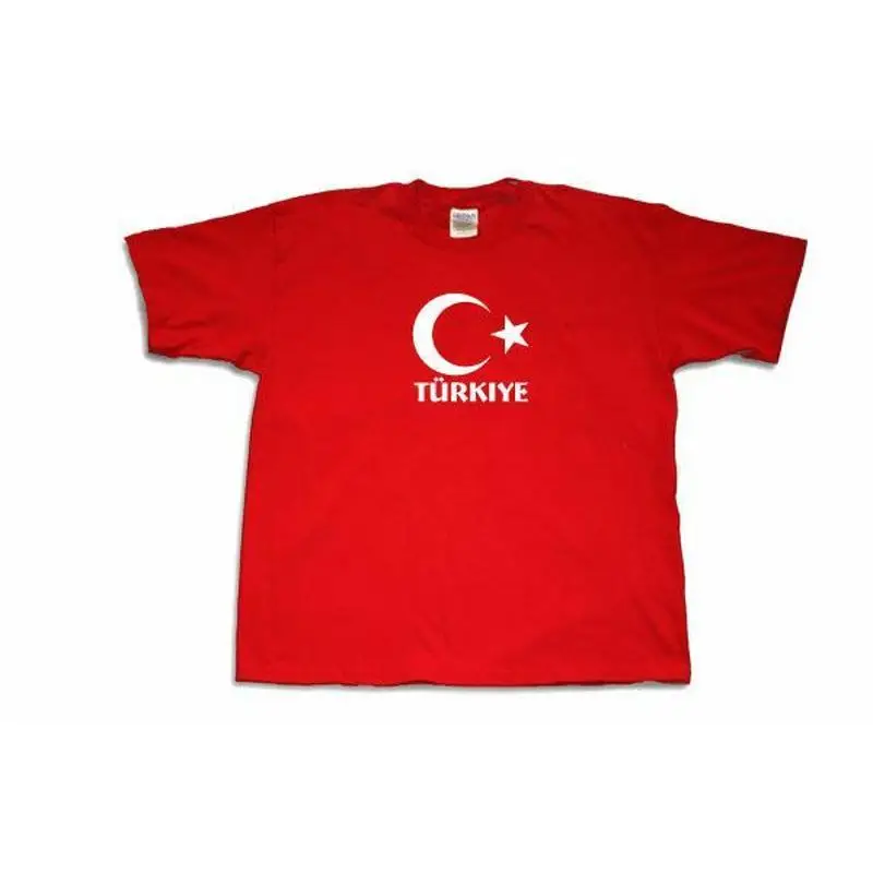 Camiseta de Turquía, divertida, con la bandera de la República de Turquía, Turquía, Luna