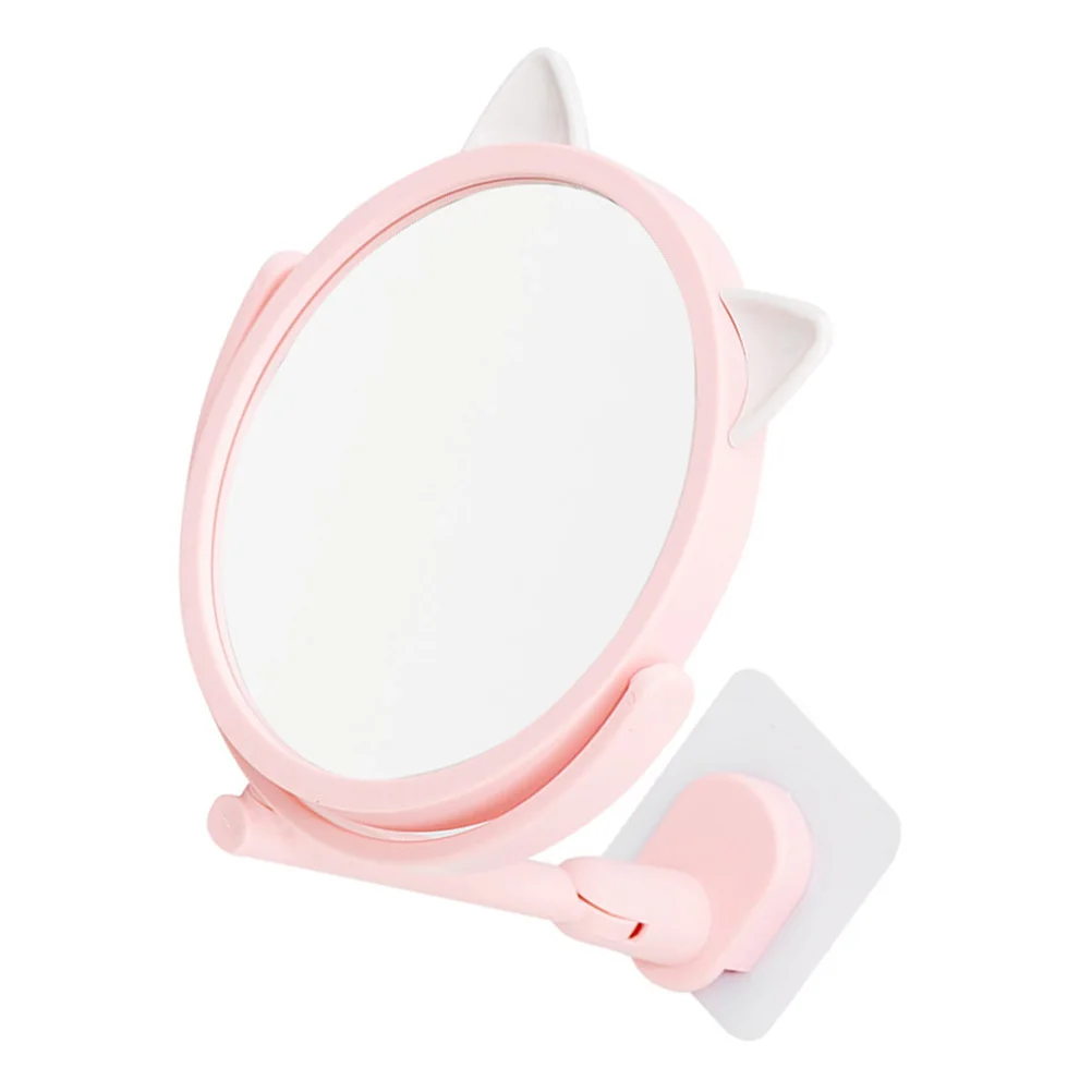 

Stylish Wall-Mounted Folding Mirror with Adjustable Angle Modern Minimalist Design Bathroom Vanity Mirror for Home