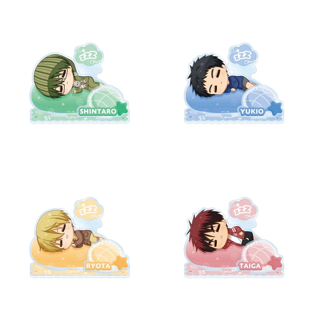 10CM Anime Kuroko's Basketball‌ Model Charm Keychains Charm Tekens Ornament Accesorios Goederen Collectie Geschenken
