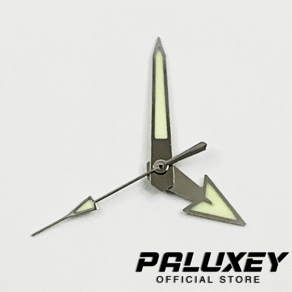 Nh35 Silver Green Watch Hands Luminous Hands For NH35/NH36/4R/7S Movement Watches Pointers