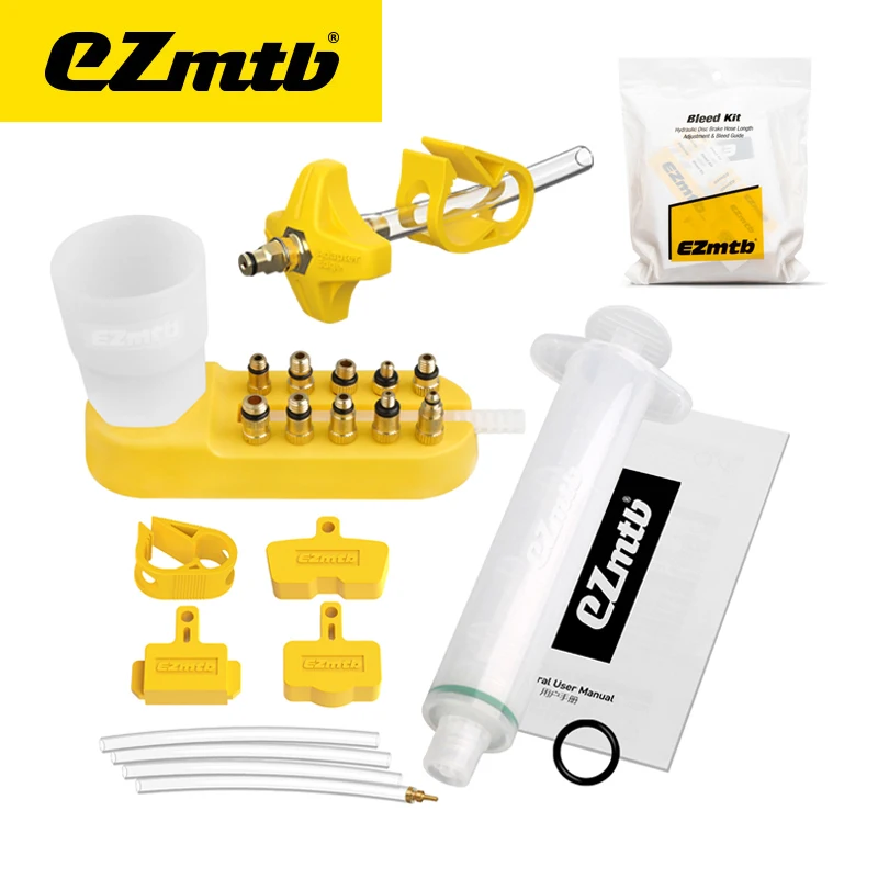 AliExpress ezmtb EZMTB Bicycle Bleed Kit Tool For SRAM Maven Oil Filling Joint adapter for SRAM Guide Level Force Red Disc Brake oil Blee Tool