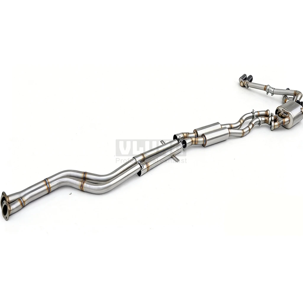 Exhaust Valve for BMW E46 325i 323i 2.5L 330i M54 3.0L 1999-2006 Stainless Steel, High Performance Sport Sound, Fit M3 4 Outlet view 6