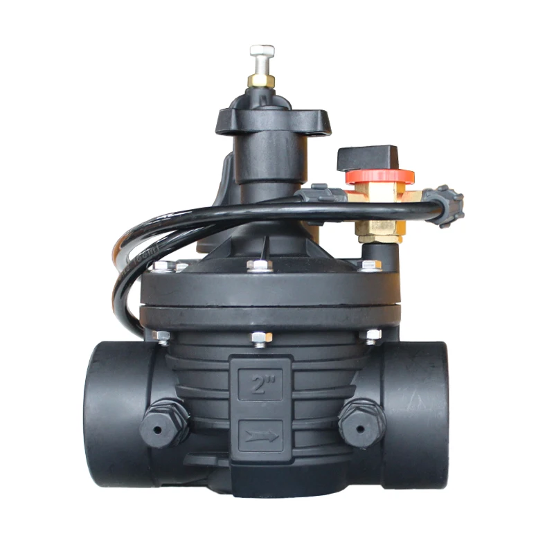 20252인치 밸브 수력 제어식 농지 관개 시스템 부속품 수동 압력 릴리프 밸브