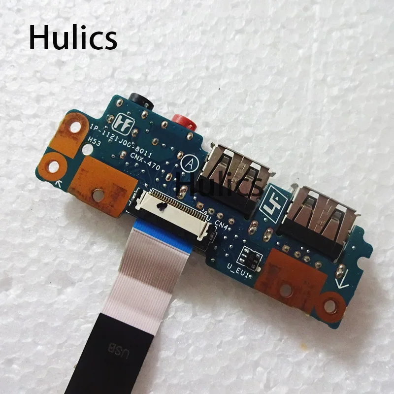 Hulics Used For Sony CNX-470 1P-1121J00-8011 USB AUDIO JACK BOARD