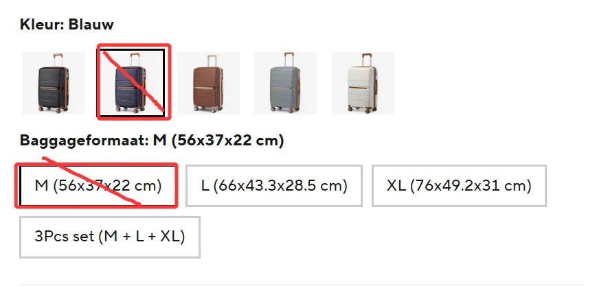 British Traveller Hartschalenkoffer, 100% PP Material, Handgepäck mit 8 Spinnerrädern, TSA-Schloss, Beige ReisekofferTrolley – Detail 1