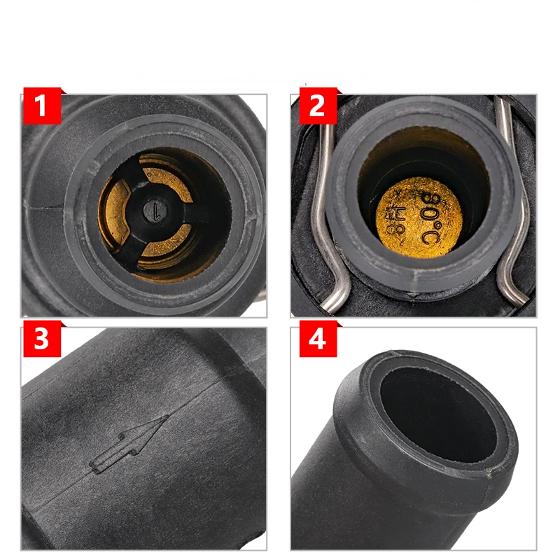 1pc for VW PASSAT Sagitar magotan Polo Transmission radiator water pipe thermostat water inlet valve