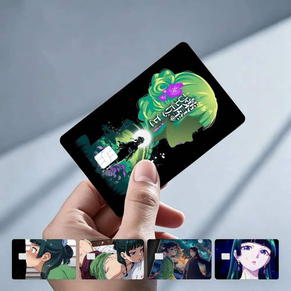 Kusuriya no Hitorigoto 2 Anime Bank Debit Decorative Protection Bus Subway Credit Card Stickers