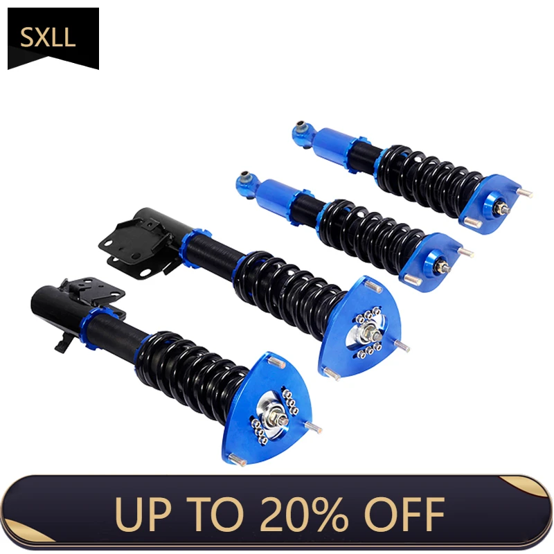 

SXLL Non-Adjustable Coilover Suspension Kit Fits 86-92 Toyota Supra Base Hatchback 2D 3.0 Liters