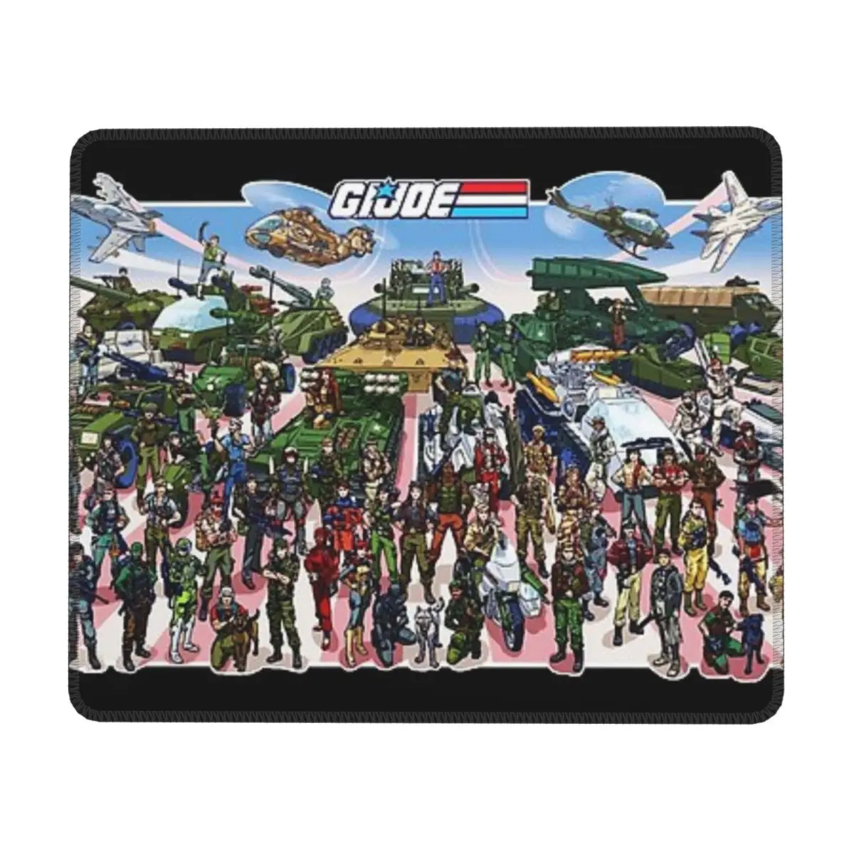 

GI Joe Real American Hero Mouse Pad Gaming Laptops Mousepad Gamer Carpet Keyboard Mat Desk Protector