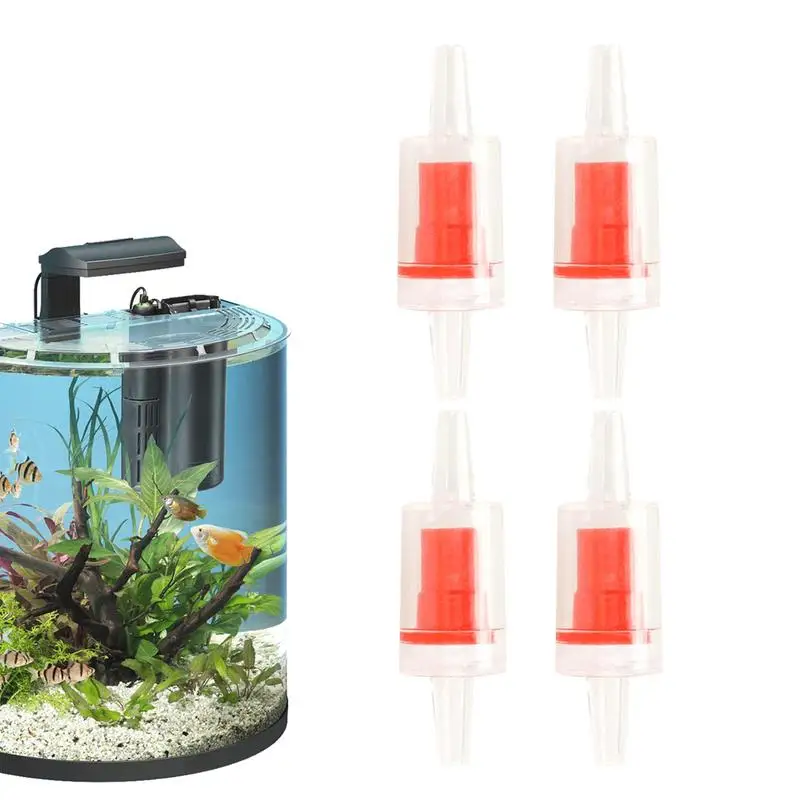 Aquarium Oxygen Valve Waterproof Fish Tank Oxygen Ring Air Pump Check Valve Oxygen Ring For Fish Tanks