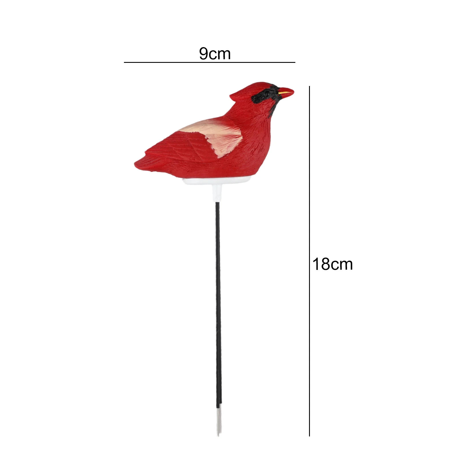 Soil Alerter Moisture Meter Bird Shape Continuous Measurement Replaceable Button Battery Resin For Measuring Soil