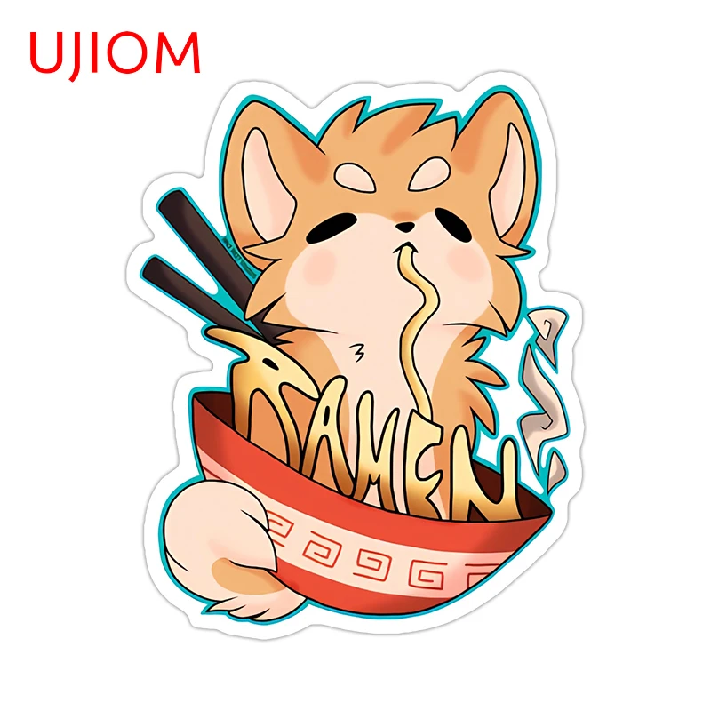 UJIOM Cute Furry Graffiti Wall Sticker Popular Anime Item Humorous Laptop Decal Nice Graphics Murals Decoration Accessories