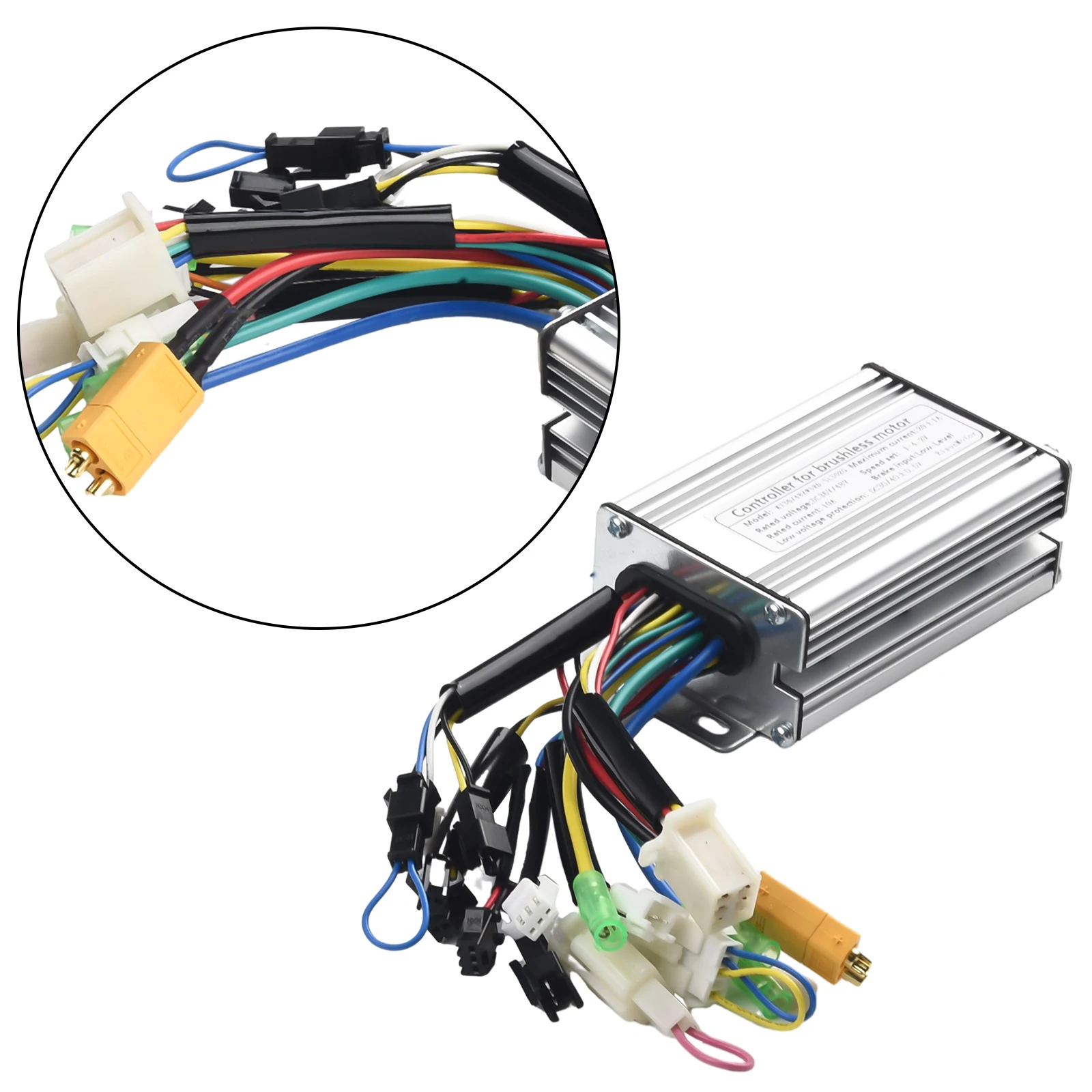 

DC Brushless Controller for E-bike Square Wave For KT 6 Mosfet 36V 48V 250W 350W with Multiple Safety Protections