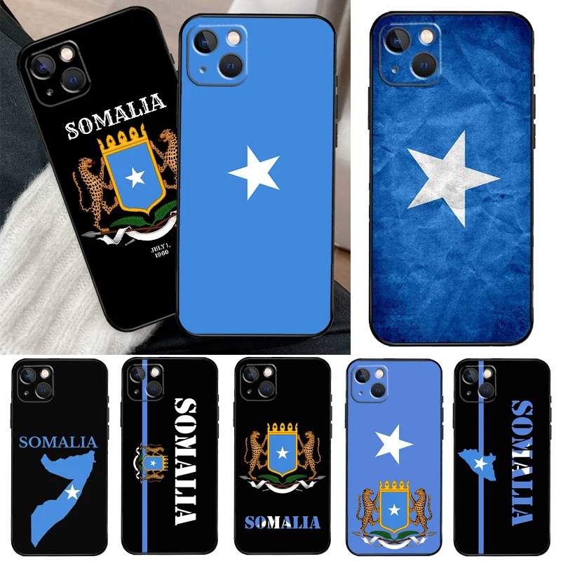 الصومالية الصومالية العلم الوطني قضية الهاتف لسامسونج غالاكسي S20 FE S21 S22 S23 S24 S25 الترا S9 S10 S25 زائد S25 FE غطاء #1
