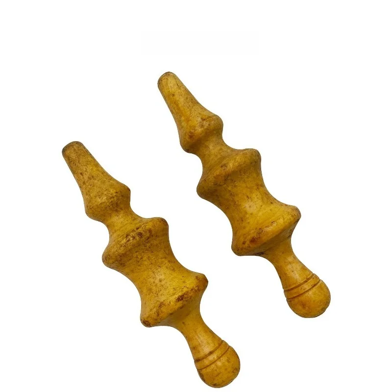 Wooden Jewelry Polishing Mandrel - Split Wood Tool for Sanding Buffing Chain Bracelet Making Supplies