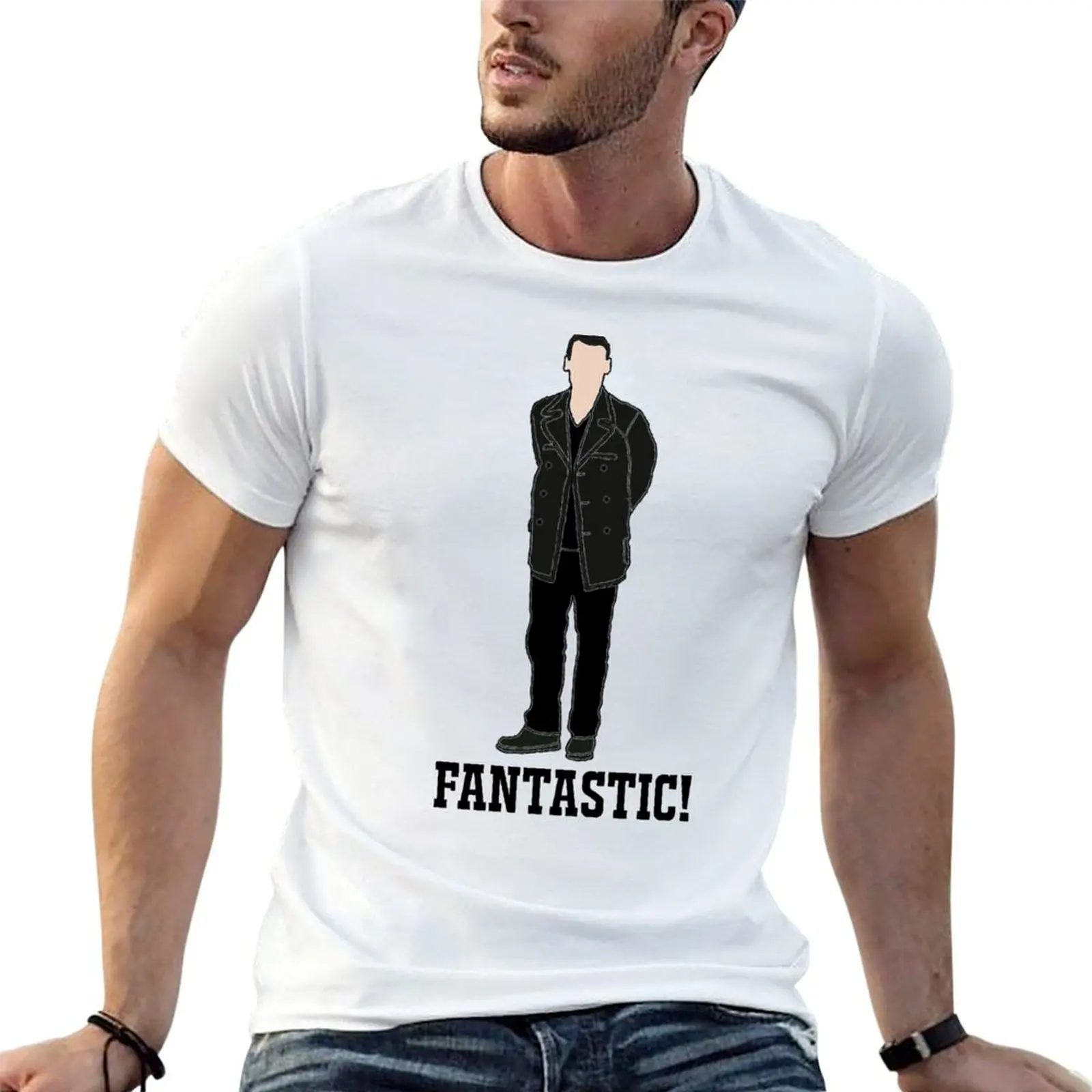 The 9th Doctor: Fantastic! T-Shirt Casual Loose Daily Wear T-Shirt