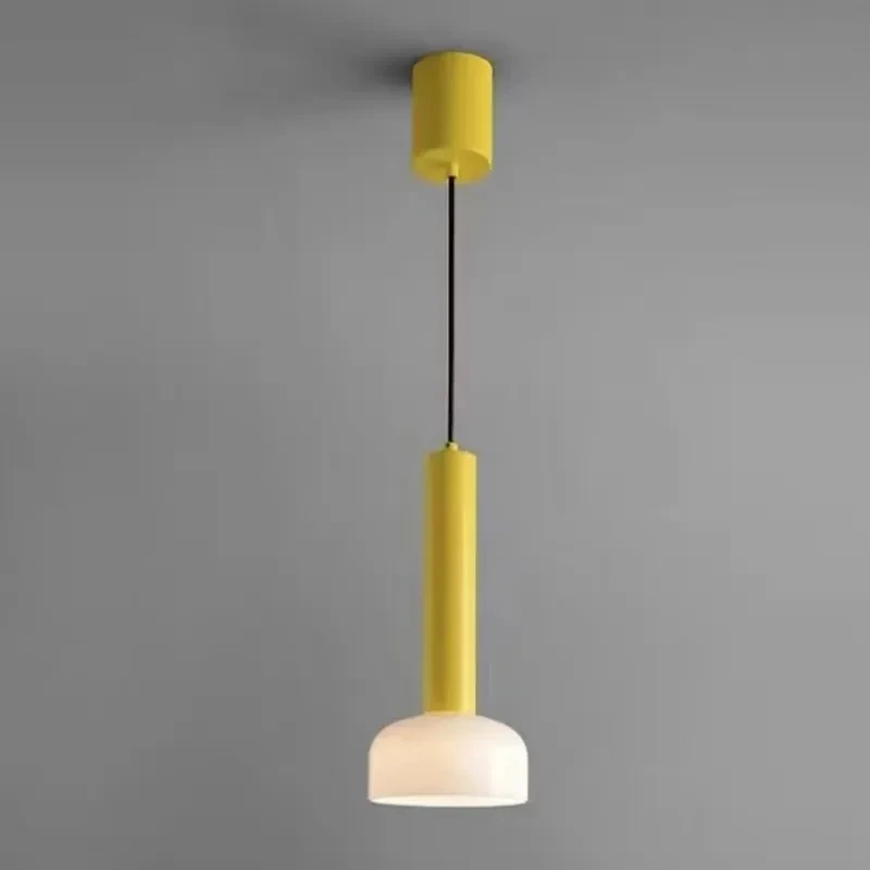 Modern bedroom bedside small chandelier Single-head front desk restaurant bar tube about creative chandelier