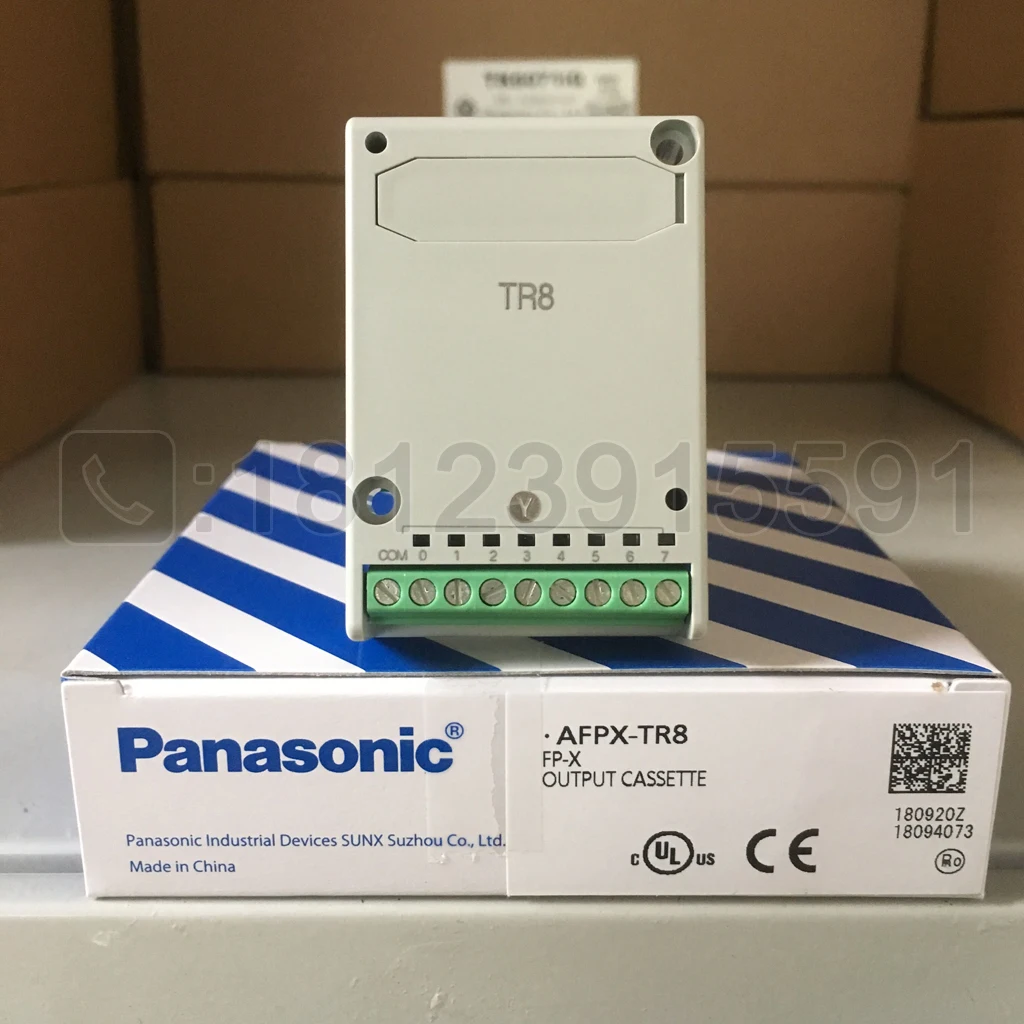 

Panasonic/ Panasonic 8-point output extension FP-X TR8/AFPX-TR8 is guaranteed for one year.