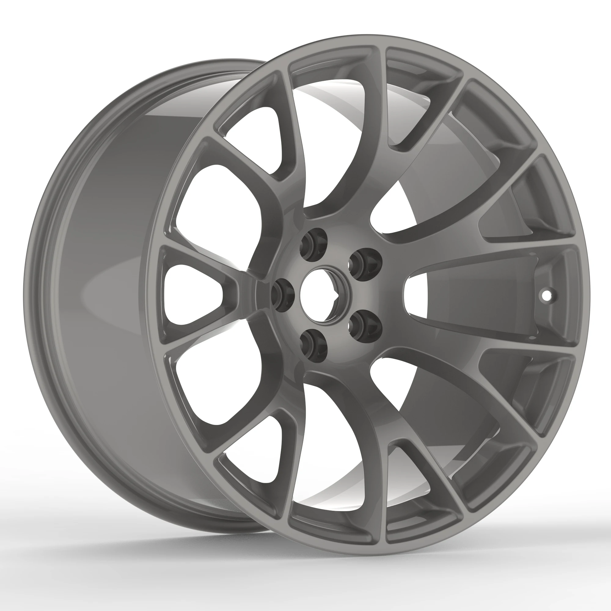 مزورة 20*11 PCD 5*115 ET -2 عجلات الحافات أفضل مناسبة لأي نموذج سيارة-شاحن دودج تشالنجر رحلة دورانجو جديد