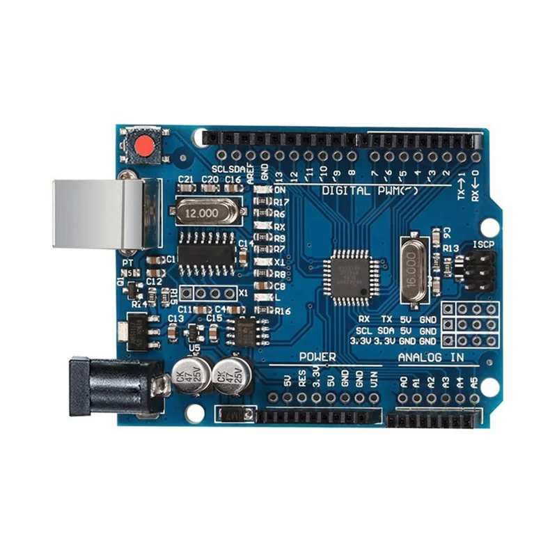 

Durable-UNO R3 Motherboard MCU Development Board Module With USB Cable And 2.54Mm Straight Pin Header,UNO R3 Motherboard MCU Dev