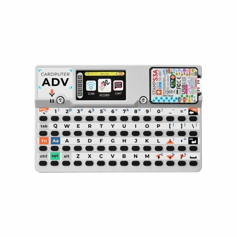 Cardputer Adv - 56 Key Programmable Stamp-S3A Development Board