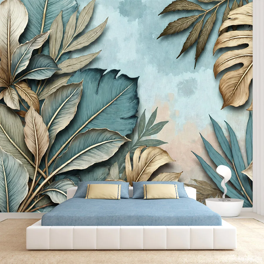 

18+ Custom Peel and Stick Wall Art Papers Home Decor Panel Jungle Forest Wallpaper for Living Room Bedroom Tree Renovation Mural