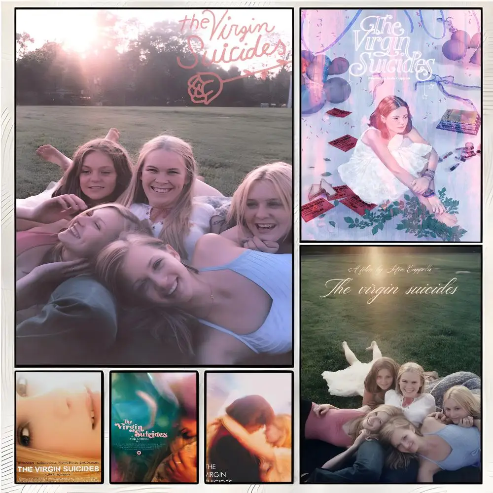 Melancholic Movie T-the Virgin Suicides Poster Superior Home Space  Indoor Decorative Art & Home Decor