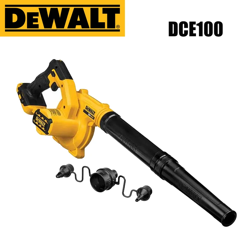 DEWALT DCE100 Machine 20V Lithium Battery Compact Cordless Construction Site BlowerBlowing Power Tools Combination Sleeve