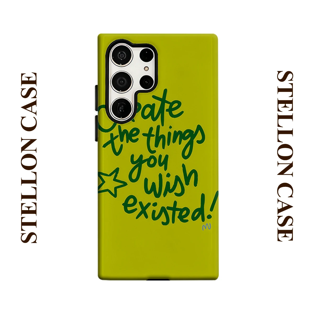 Motivational Quote Phone Case For Samsung Galaxy S25 S24 S23 Ultra Plus A35 A55 Glossy HD Hard Cover Film Shell