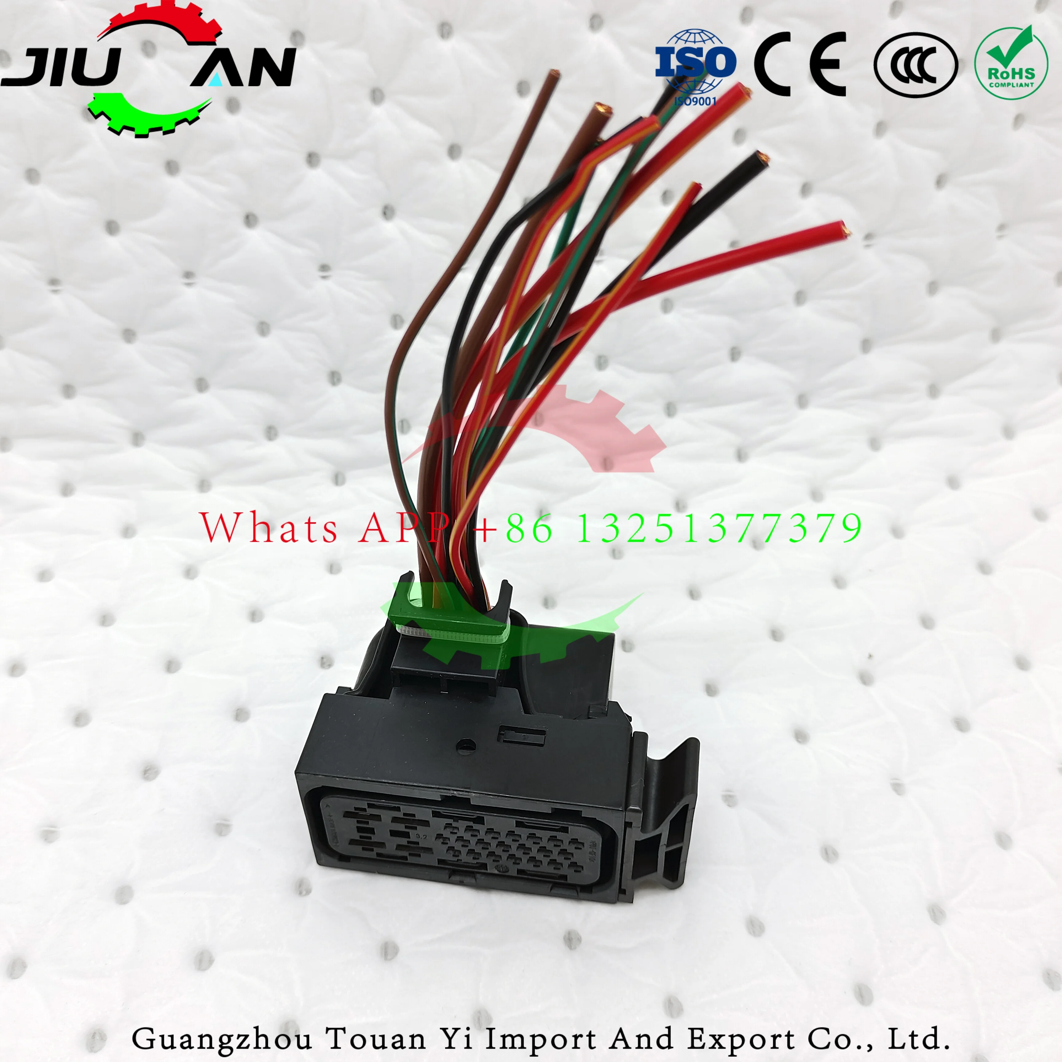 

Auto Transmission Mechatronics Wire Harness Connector 7-Speed DSG DQ200 0AM 1K0973213 For VW Beetle Audi Golf
