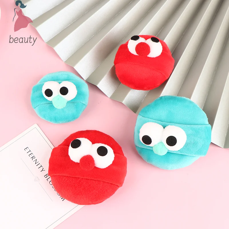 Cartoon Big Eyed Monster Makeup Cosmetic Puff Cute Cartoon Puff Portable Soft Cosmetic Puff Women Make Up Tools