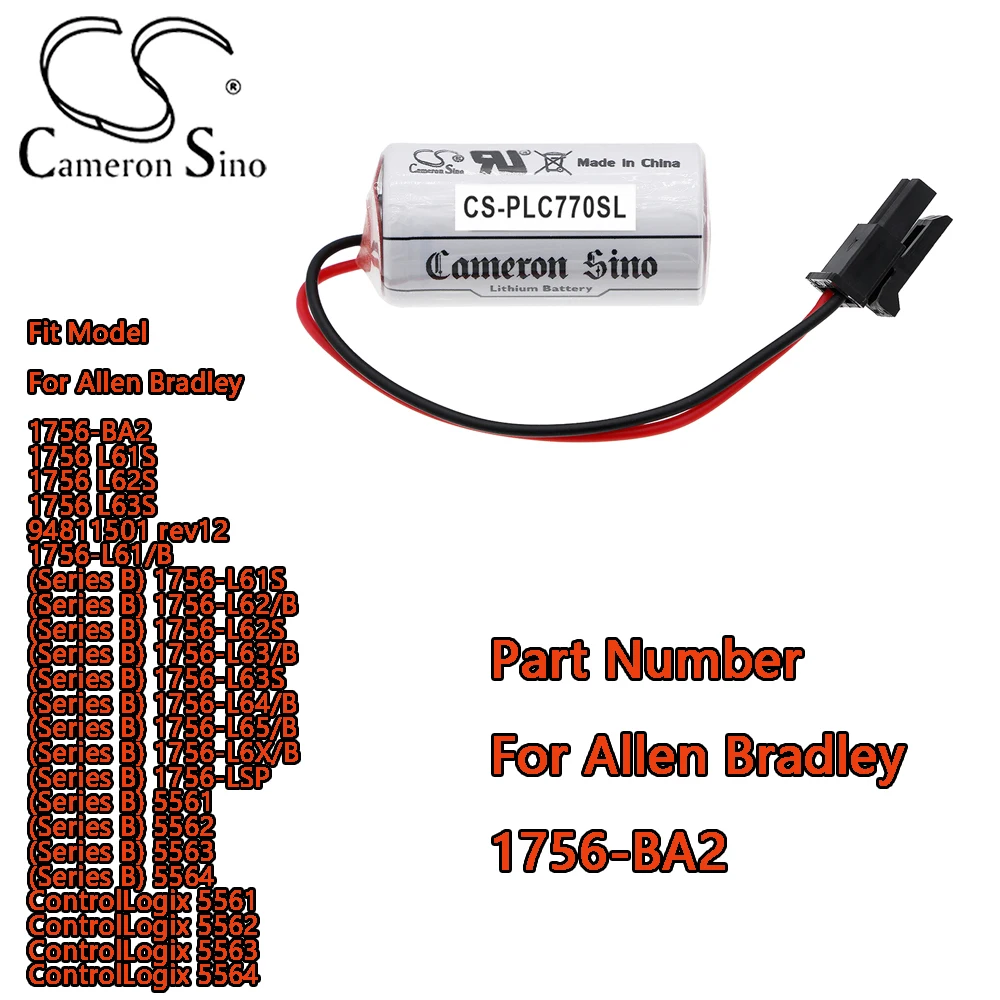 PLC بطارية لألين برادلي 1756-BA2 1756 L61S 1756 L62S 1756 L63S 94811501 rev12 1756-L61/B ControlLogix 5561 5562 5563 5564