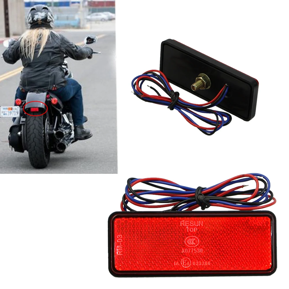 Hot LED Reflector Rear Tail Brake Stop Marker Light CAR Truck Trailer Motorcycle