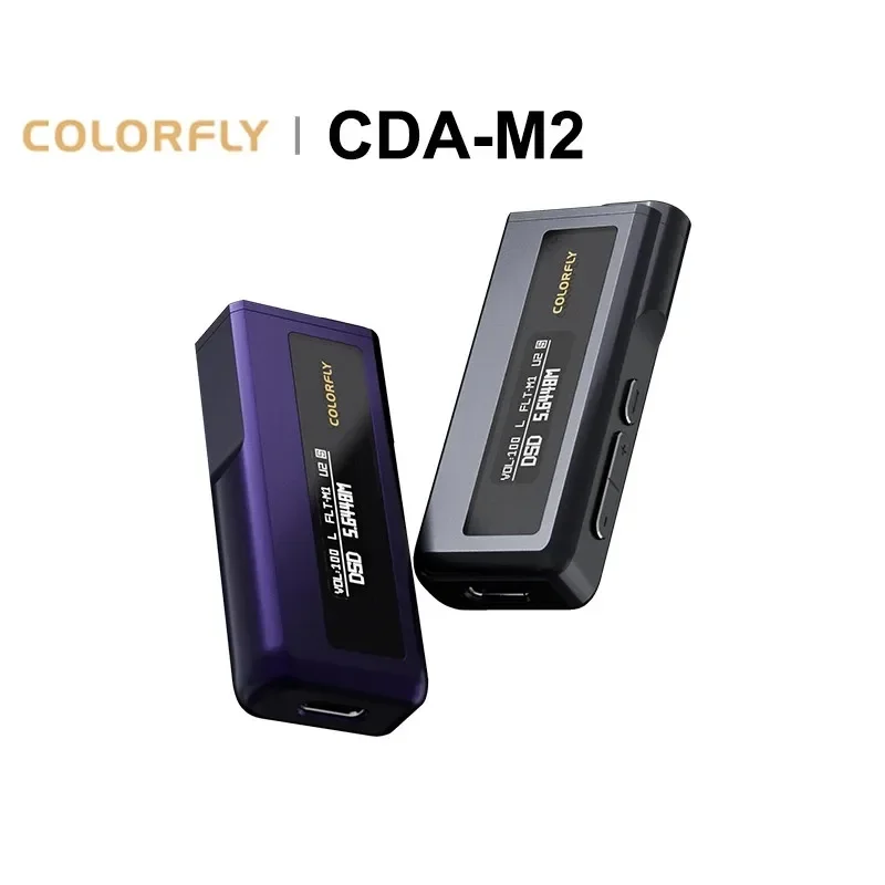 

COLORFLY CDA M2 Portable MINI USB DAC/AMP Headphone Amplifier 2*CS43198 chips PCM768 DSD256 3.5+4.4m Output mquloos