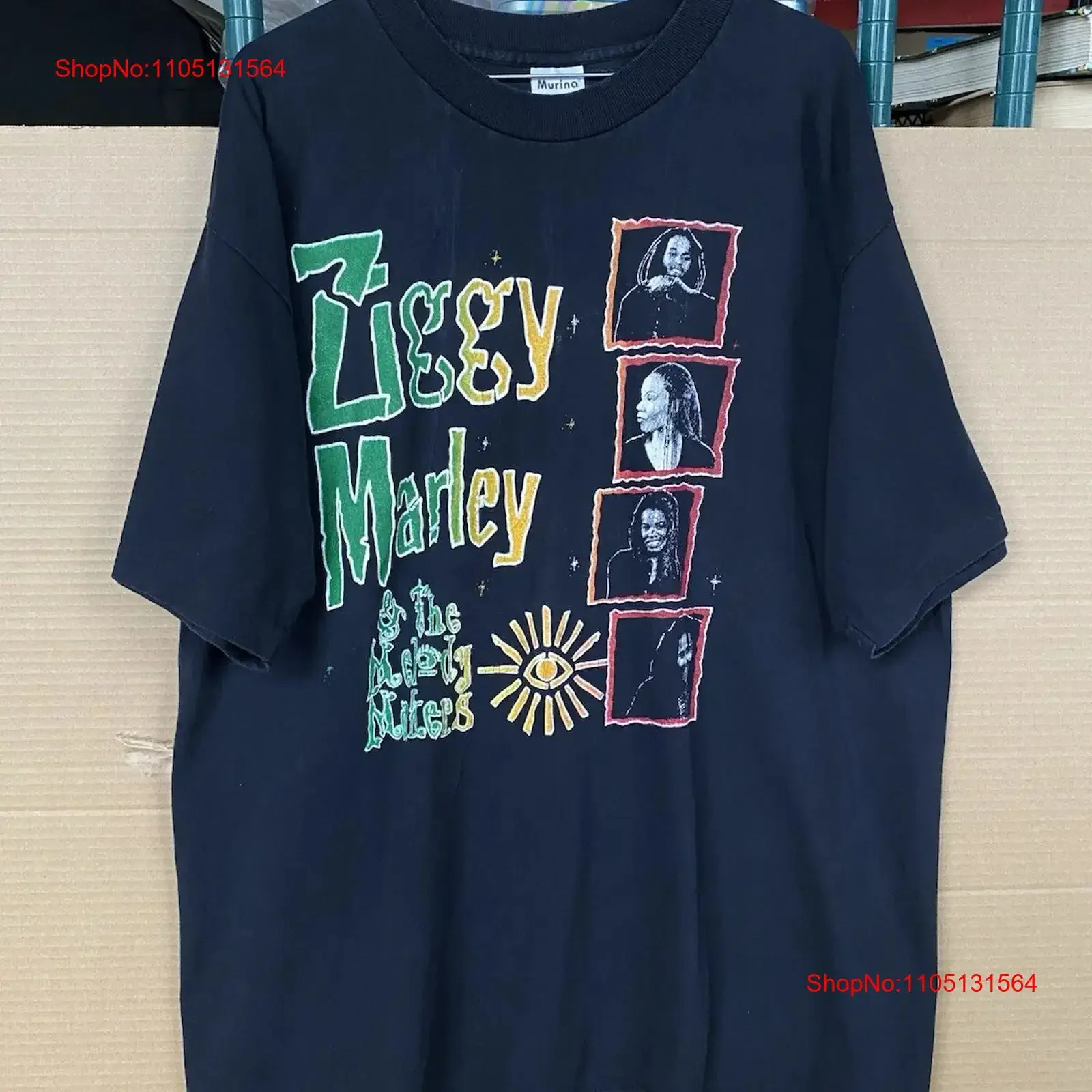Vintage Ziggy Marley Melody Makers Live On Tour Black T Shirt Men's Size XL vintage Washed fashion Stylish streetwear