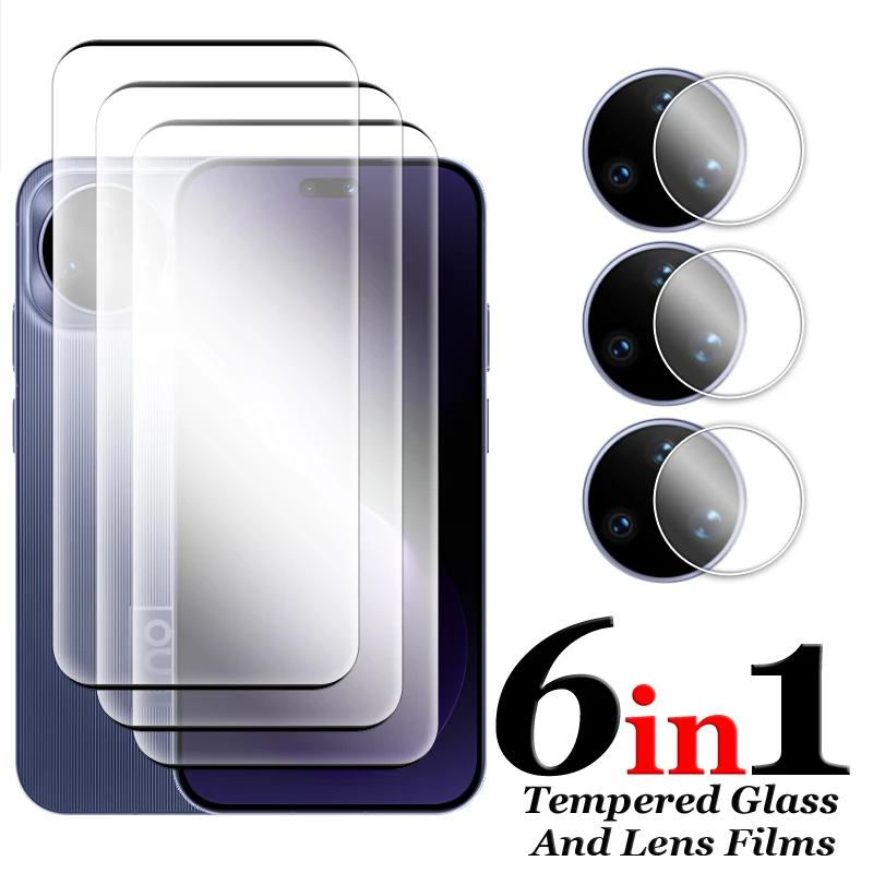 

For Huawei Nova 15 Ultra Glass For Huawei Nova 15 Pro Tempered Glass Full Cover 3D Curved Screen Protector For Nova15 Ultra Film