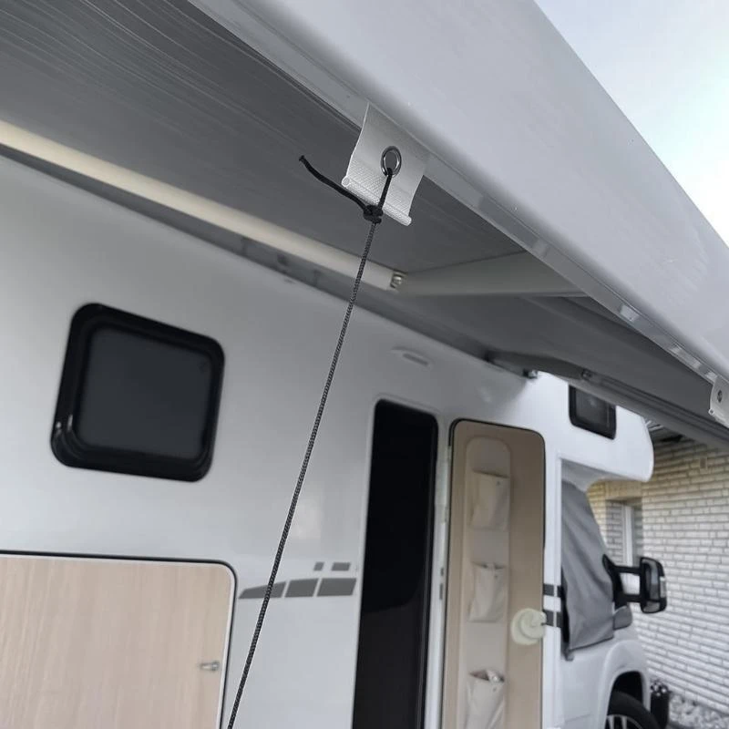 Caravans Slide Awning Hooks Suitable for Motorhomes Shade Tracks Outdoor Shade Fixing Sun Shelter Positioning R6FB