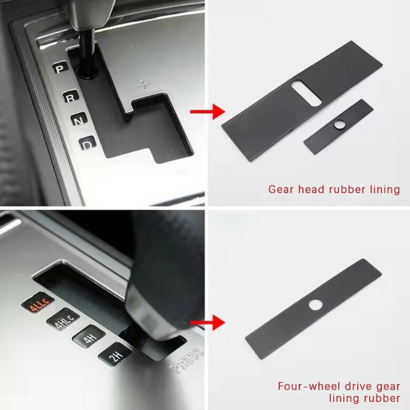 Pajero V93W V97W V87W Gear Shift Panel Cover With Reliable Trim Strip 8015A066; Dust-Resistant Design