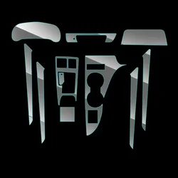 TPU for Lexus RX RX270 RX300 RX350 RX450 Transparent Protect Film Car Interior Sticker Central Control Panel Gear Door Air Panel