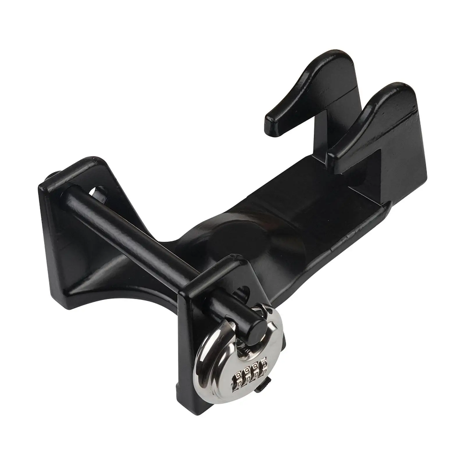 

Gooseneck Hitch Lock with Combination Adjustable Aluminum Alloy Hitch Coupler Lock Security for Livestock Transport
