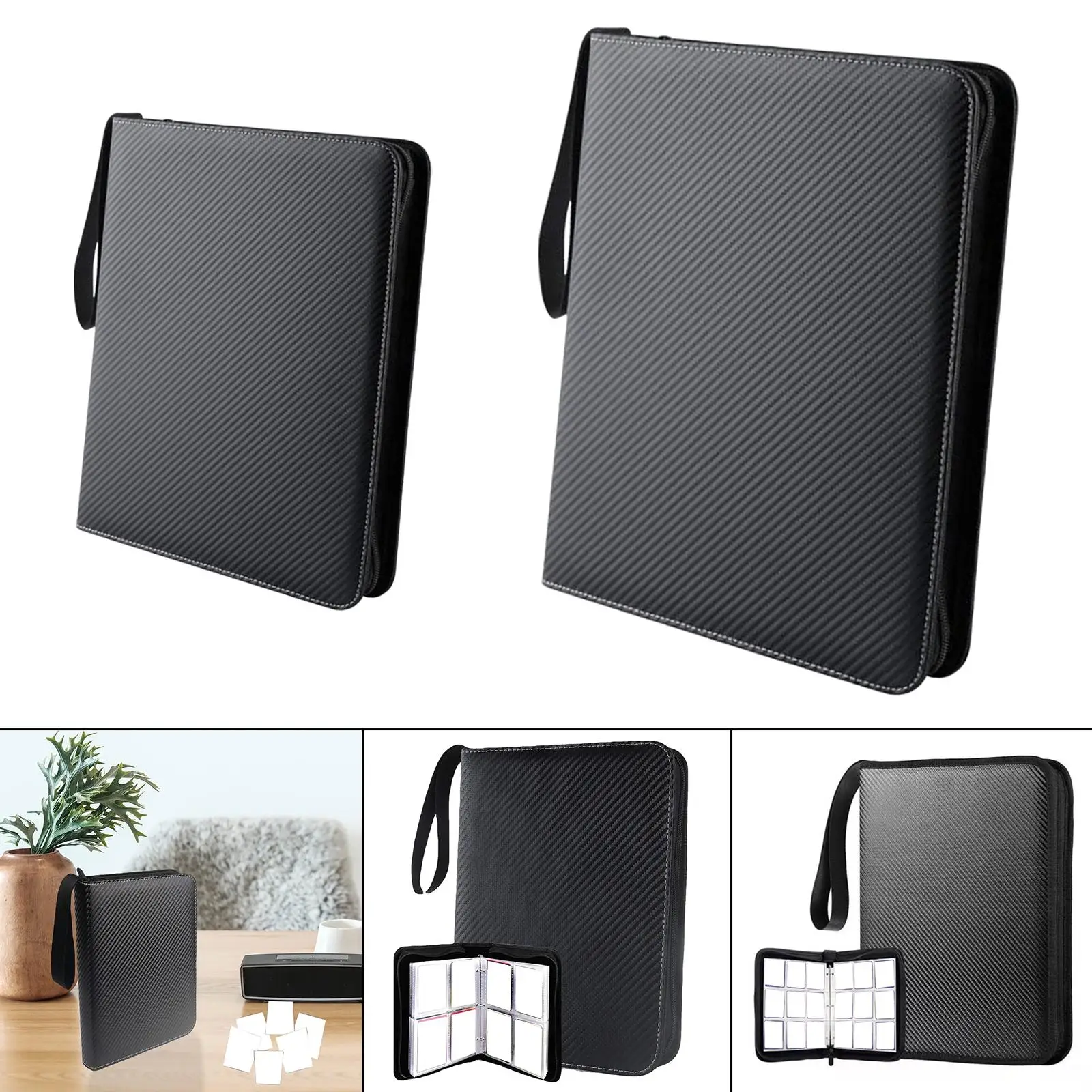 Game Cards Collection Binder Book Folder Organizer Gifts for Boys Girls