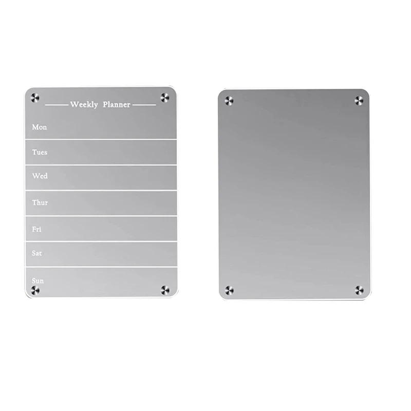 

Magnetic Acrylic Board For The Refrigerator Daily Weekly Monthly Planner Marker Board Dry Erase Calendar Memo Board