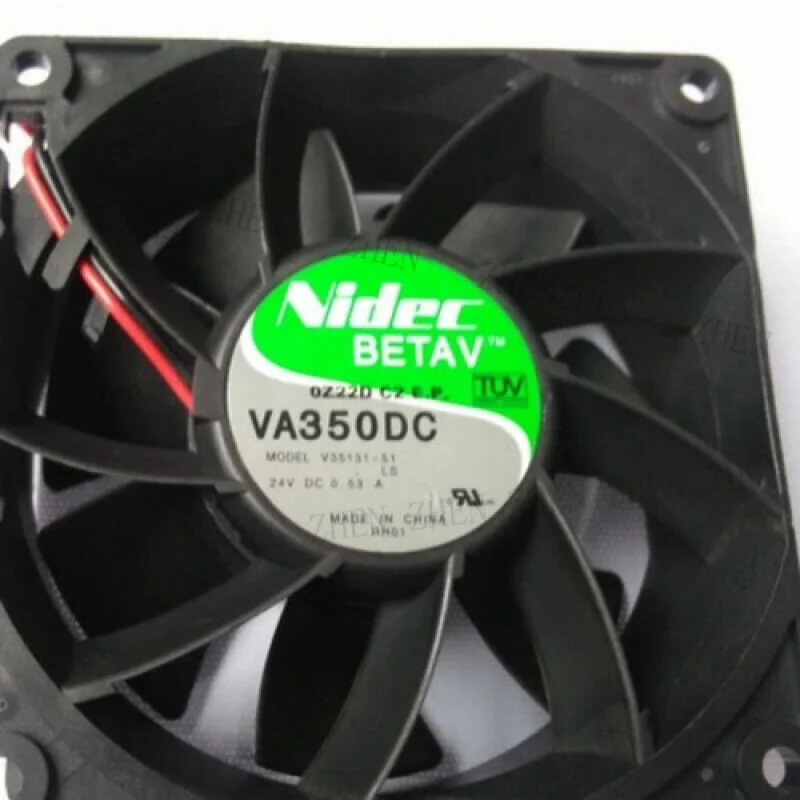 

Y 1PC FOR NIDEC VA350DC V35131-51 24V 0.53A high air volume equipment cooling fan