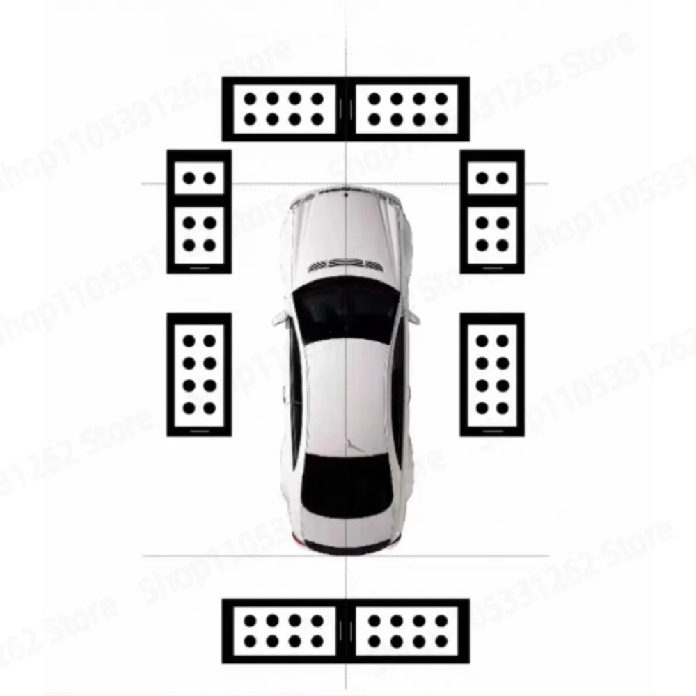 Professional Portable ADAS Calibration Tool with 360 Surround View Calibration Cloth for Honda