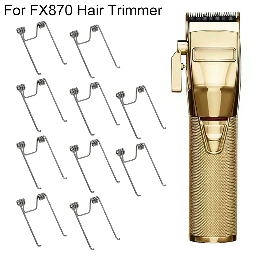 10 Pieces Metal Tension Springs 1.8 Cm Replacement Parts For FX870 Electric Hair Trimmer Home And Salon Accessory Set