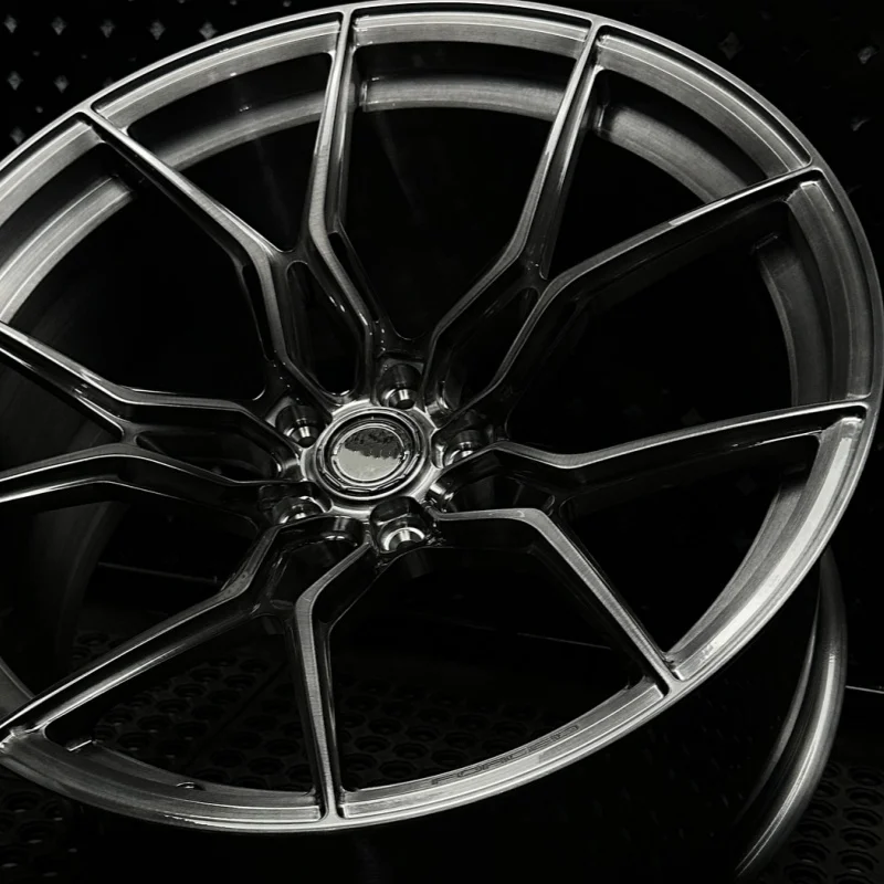 Rueda Monobloque Forjada Personalizada LSGZL, Diseño Cóncavo Profundo, 5x114.3 5x120 5x130, para Autos de Pasajeros Mercedes, Audi, BMW, Urus, C7, C8