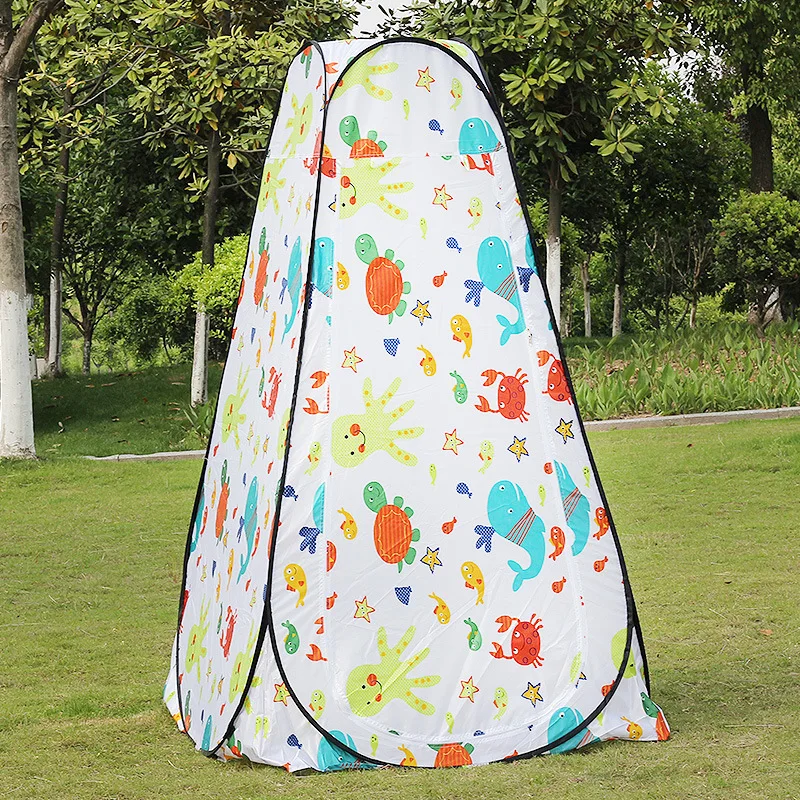 Free speed open outdoor dressing room portable dressing tent mobile toilet bath tent bath tent bath cover to keep warm