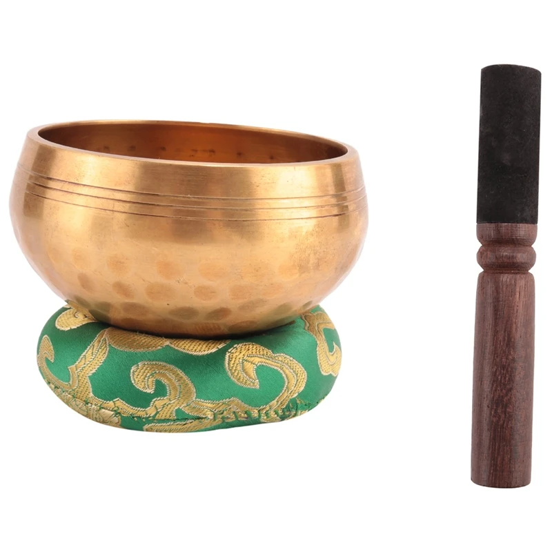 Nepal Handmade Copper Tibetan Bowl Yoga Meditation Chanting And Buddhist Music Bowl