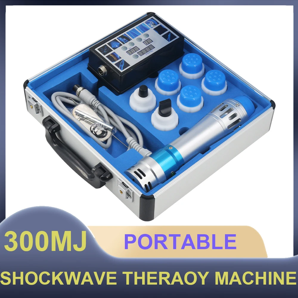 

ED Shockwave Therapy Machine Pain Relief Body Massager Massage Body New 300MJ Shock Wave Equipment Body Massage