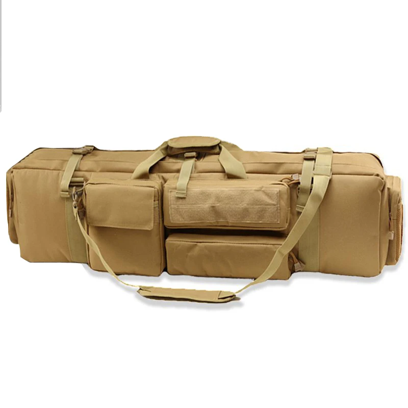 M249 Borsa tattica militare per pistola Borsa per fucile da esterno in nylon 1000D Borsa a tracolla per tiro da caccia Borsa per pistola ad aria compressa Accessori per fucile